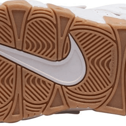 Men's Air More Uptempo GS White Gum Shoes