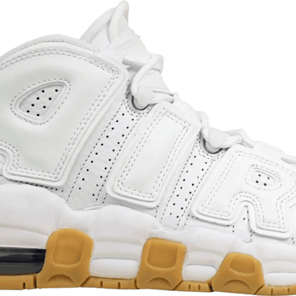 Men's Air More Uptempo GS White Gum Shoes