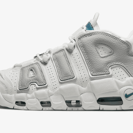 Men's Air More Uptempo Metallic Teal Shoes