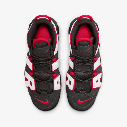 Men's Air More Uptempo PS Medium Ash Siren Red White Shoes