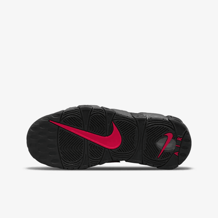Men's Air More Uptempo PS Medium Ash Siren Red White Shoes