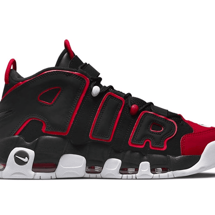 Men's Air More Uptempo Red Toe Shoes