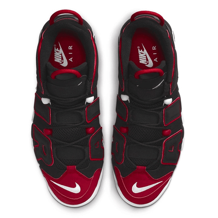 Men's Air More Uptempo Red Toe Shoes