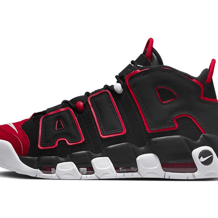 Men's Air More Uptempo Red Toe Shoes