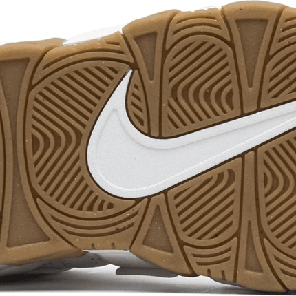 Men's Air More Uptempo White Gum Shoes