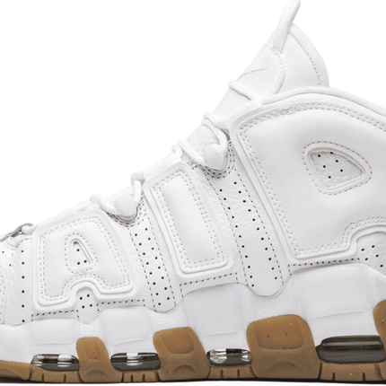 Men's Air More Uptempo White Gum Shoes