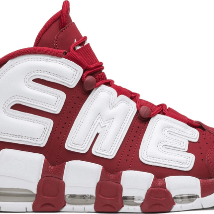 Men's Air More Uptempo x Supreme Red Shoes