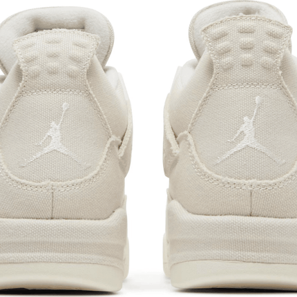 Men's Air Jordan 4 Retro Blank Canvas Shoes