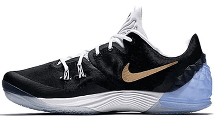 Men's Zoom Kobe Venomenon 5 EP Black Metallic Gold White Shoes