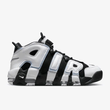 Men's Air More Uptempo 96' Cobalt Bliss And White Shoes