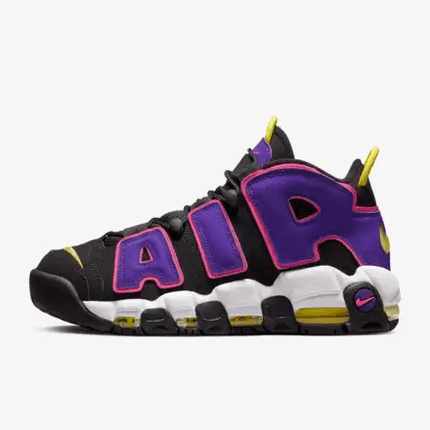 Men's Air More Uptempo 96' Black Court Purple Shoes