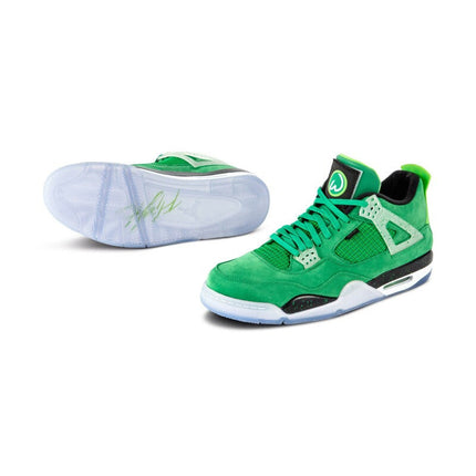 Men's Air Jordan 4 Retro Wahlburgers Shoes