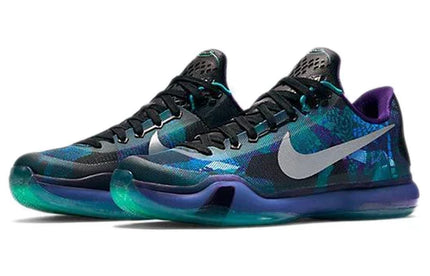 Men's Kobe 10 EP Emerald Glow Reflect Silver Court Purple 'Emrld Glow' Shoes