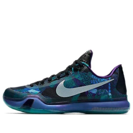 Men's Kobe 10 EP Emerald Glow Reflect Silver Court Purple 'Emrld Glow' Shoes