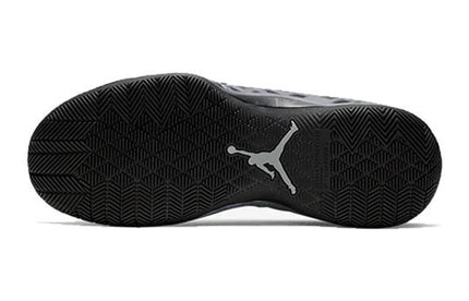 Men's Jordan Jumpman Diamond Low Black Metallic Silver Shoes