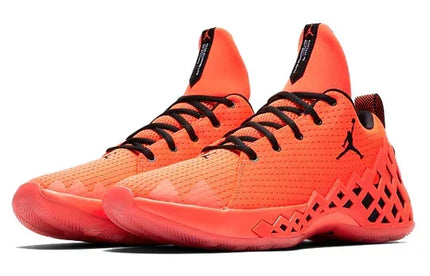 Men's Jordan Jumpman Diamond Low Orange Shoes