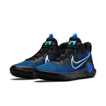 Men's KD Trey 5 IX Black Racer Blue Shoes