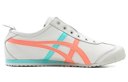 Men's Mexico 66 Slip-On White Aqua Orange Shoes