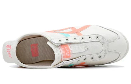 Men's Mexico 66 Slip-On White Aqua Orange Shoes