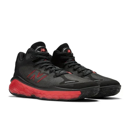 Men's New Balance Fresh Foam BB Black Team Red Shoes