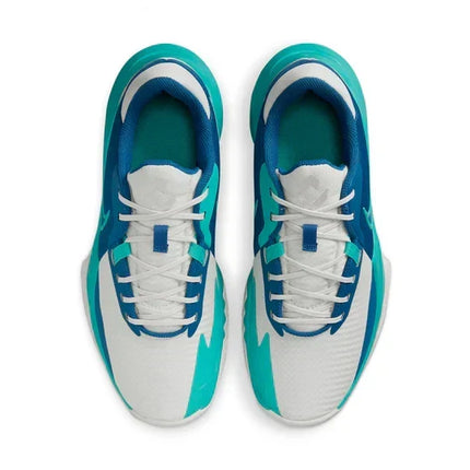 Men's Nike Precision 6 Industrial Blue Emerald Green Shoes