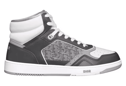 Men's Dior B27 High Anthracite White Shoes