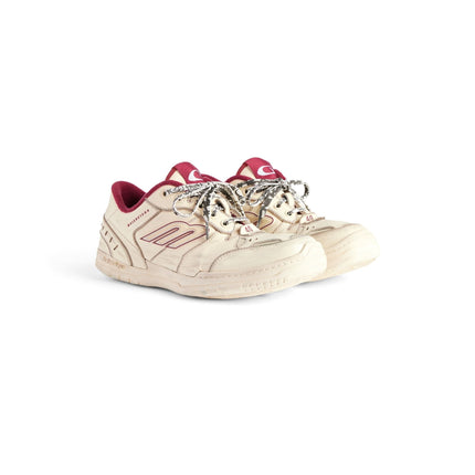 Men' Balenciaga Hamptons Worn-out Trainers White Sneaker