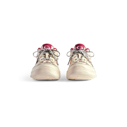 Men' Balenciaga Hamptons Worn-out Trainers White Sneaker
