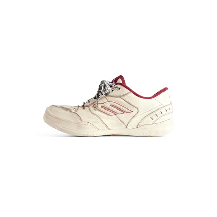 Men' Balenciaga Hamptons Worn-out Trainers White Sneaker