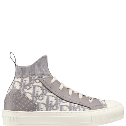 Men's Dior Walk’n’Dior Platform Gray Oblique Sneakers