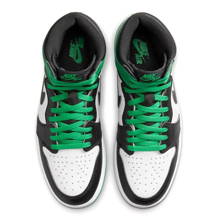 Men's Air Jordan 1 High 'Lucky Green’ Shoes