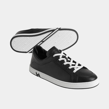 Men's Hermes Black Sneakers