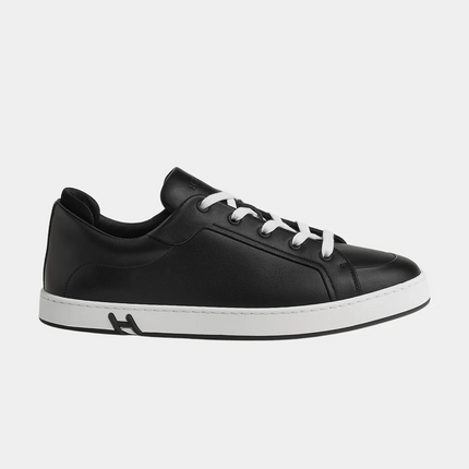 Men's Hermes Black Sneakers