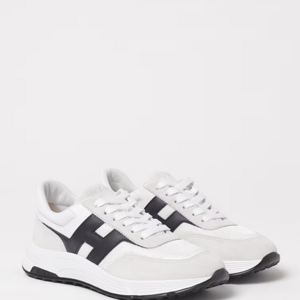 Men's Hogan Hi-Fi Black White Sneakers