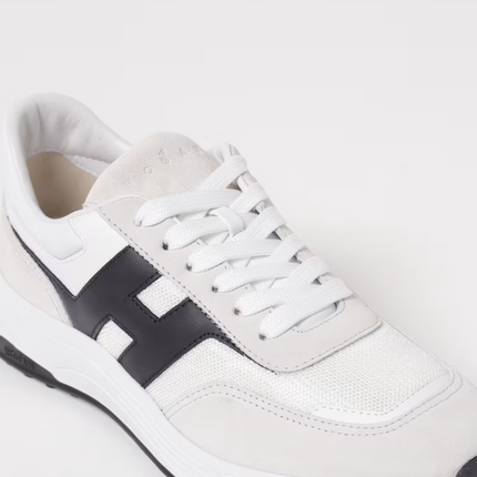 Men's Hogan Hi-Fi Black White Sneakers