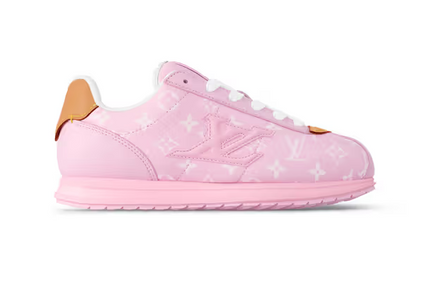 Men's Louis Vuitton BUTTERSOFT Pink Sneakers