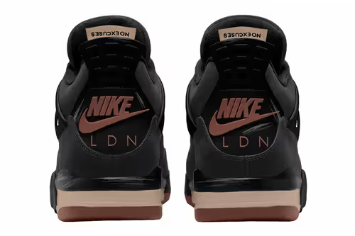 Men's  Air Jordan 4  'London Black' Shoes