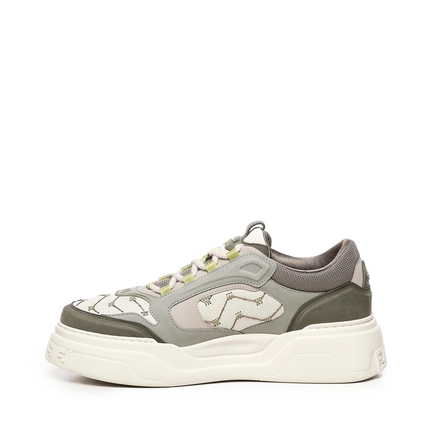 Men's FENDI Sneaker Fendi Force Green Sneakers