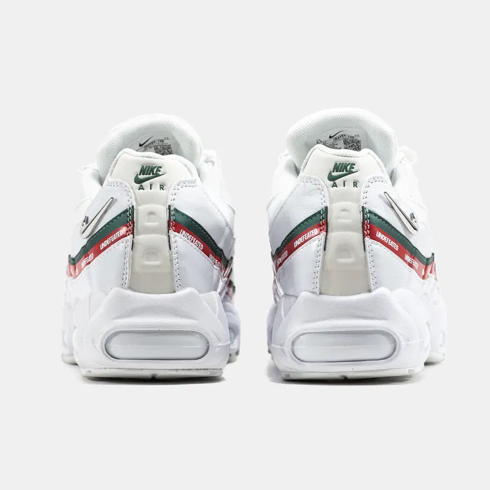 Men's  Nike Air Max 95 White Red Shoes