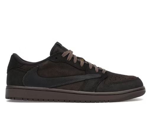 Men's Travis Scott x Air Jordan 1 Retro Low ‘ Velvet Brown' Shoes