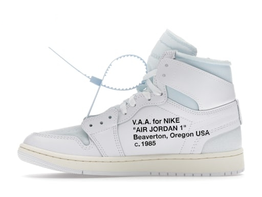 Men's Air Jordan 1 High 'High Off-White White’ Shoes