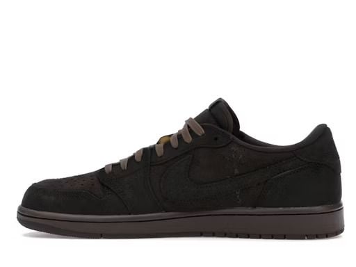 Men's Travis Scott x Air Jordan 1 Retro Low ‘ Velvet Brown' Shoes