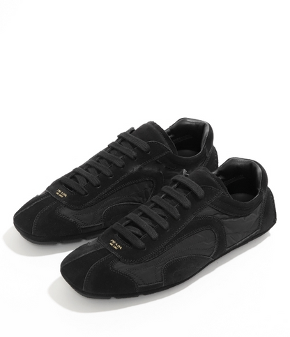 Men's Prada Montecarlo Re-Edition 2005 Leather Black Sneakers