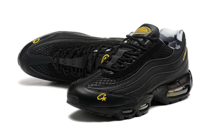 Men's Corteiz x Nike Air Max 95 Black Honey Shoes