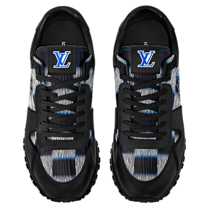 Men's Louis Vuitton Run Away Damier Black Sneakers