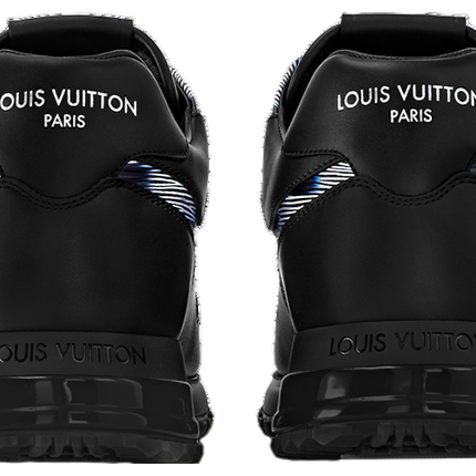 Men's Louis Vuitton Run Away Damier Black Sneakers