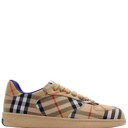 Men’s Burberry Check Terrace Noir Sand Sneakers