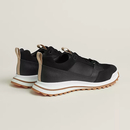 Men's Hermès Bouncing Black Sneakers