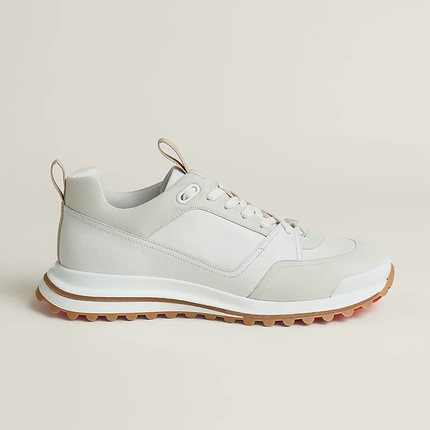 Men's Hermès Bouncing White Sneakers