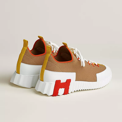 Men's Hermès Bouncing Multicolore Beige Sneakers
